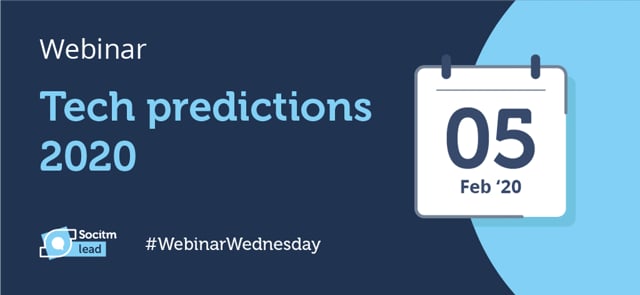 Technology Predictions for 2020 - Webinar Wednesday, 05/02/2020