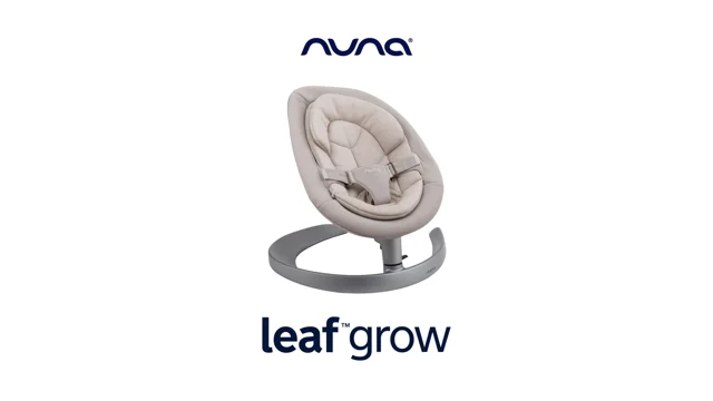 Silla Mecedora Bebe Nuna Leaf Grow Granite - BabyManía
