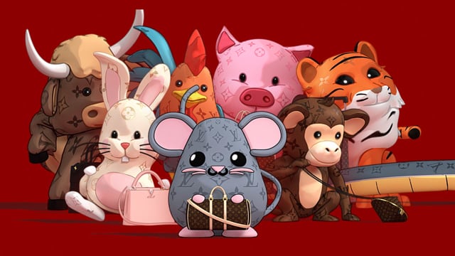 Louis Vuitton - Chinese New Year 2020 Watchfaces Animations
