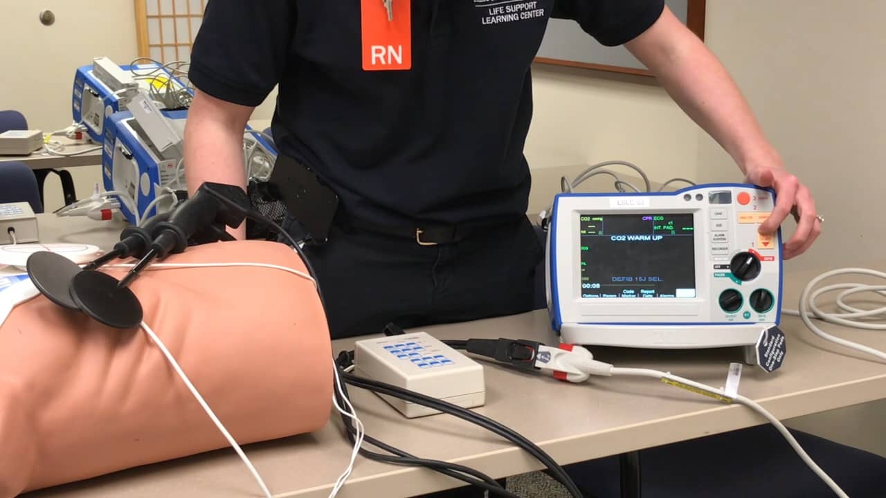 UVA Health Defibrillator Internal Paddles on Vimeo