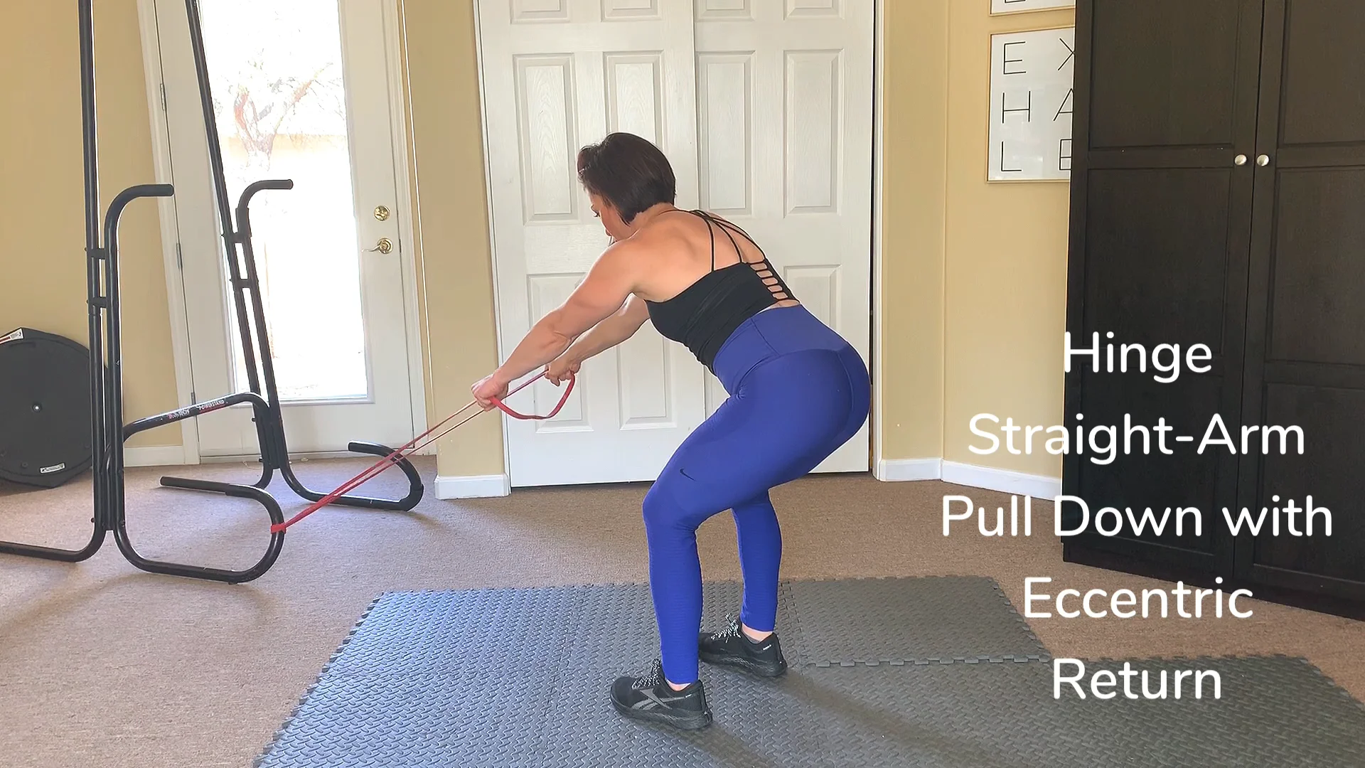 straight arm pull down