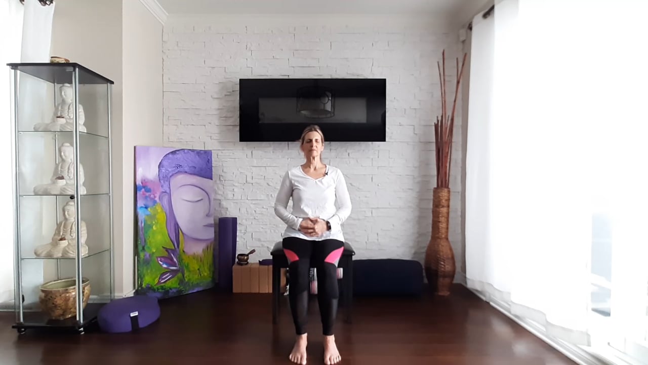 Jour 9. Cours de yoga - Goûtez à la paix intérieure avec France Auger (11 min)