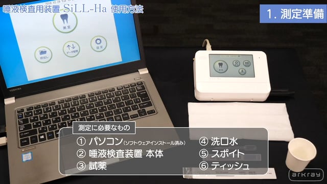 唾液検査用装置 ShiLL-Ha 使用方法