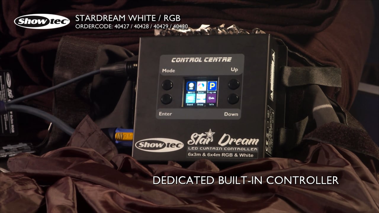 Showtec Star Dream 6x3m RGB. Ordercode: 40429.