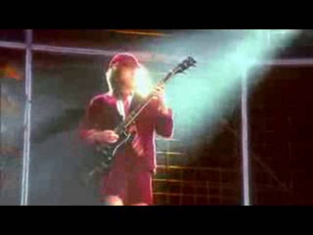 Acdc Thunderstruck Live At Donington Park 1991 On Vimeo 