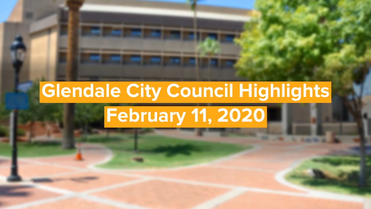 Glendale City Council Highlights 21120 on Vimeo