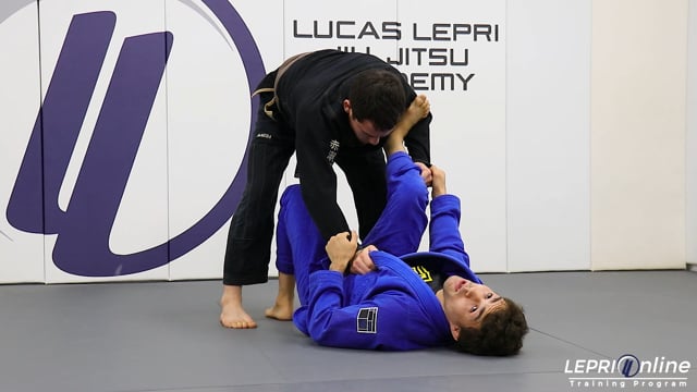 Spider Guard to Over Head Sweep to Side Control or Back Take