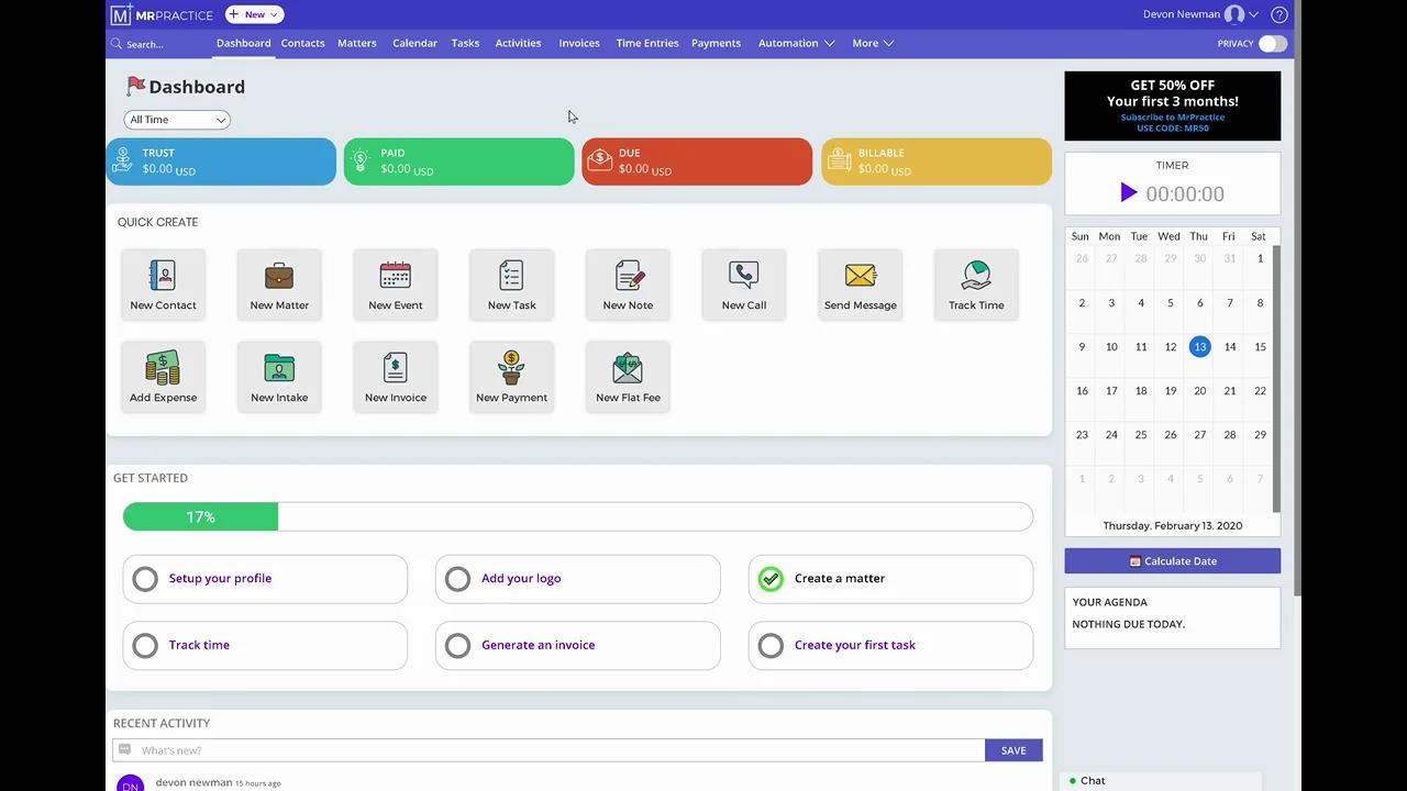 How to create a task on Vimeo