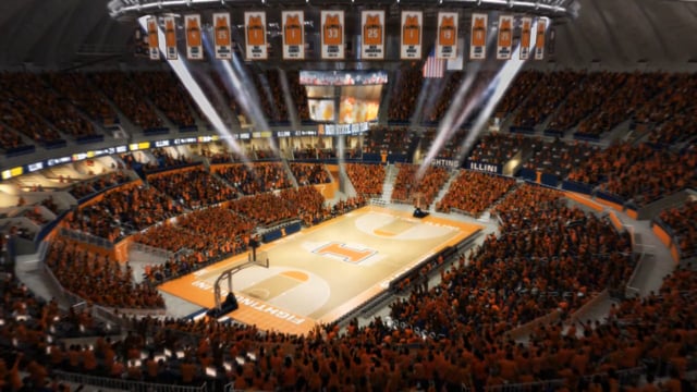 Viz Studio Portfolio - University Of Illinois Basketball Arena On Vimeo