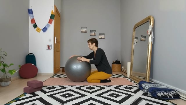 Yoga Ballon - En équilibre sur un ballon