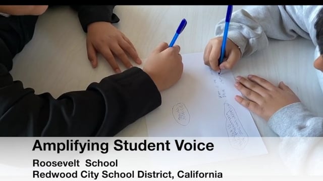National Urban Alliance - Redwood City SD - Roosevelt School - Amplifying Student Voice