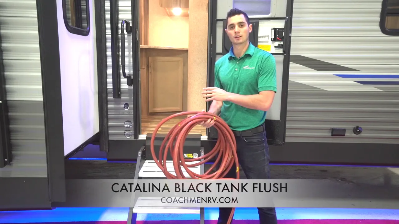 Coachmen Catalina Feature Spotlight Black Tank Flush 2019 on Vimeo