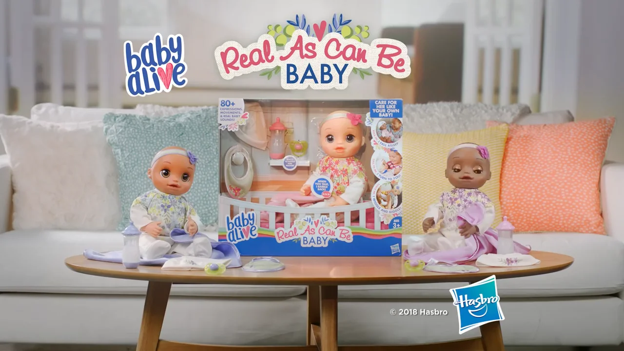 Baby alive hot sale commercial 2018