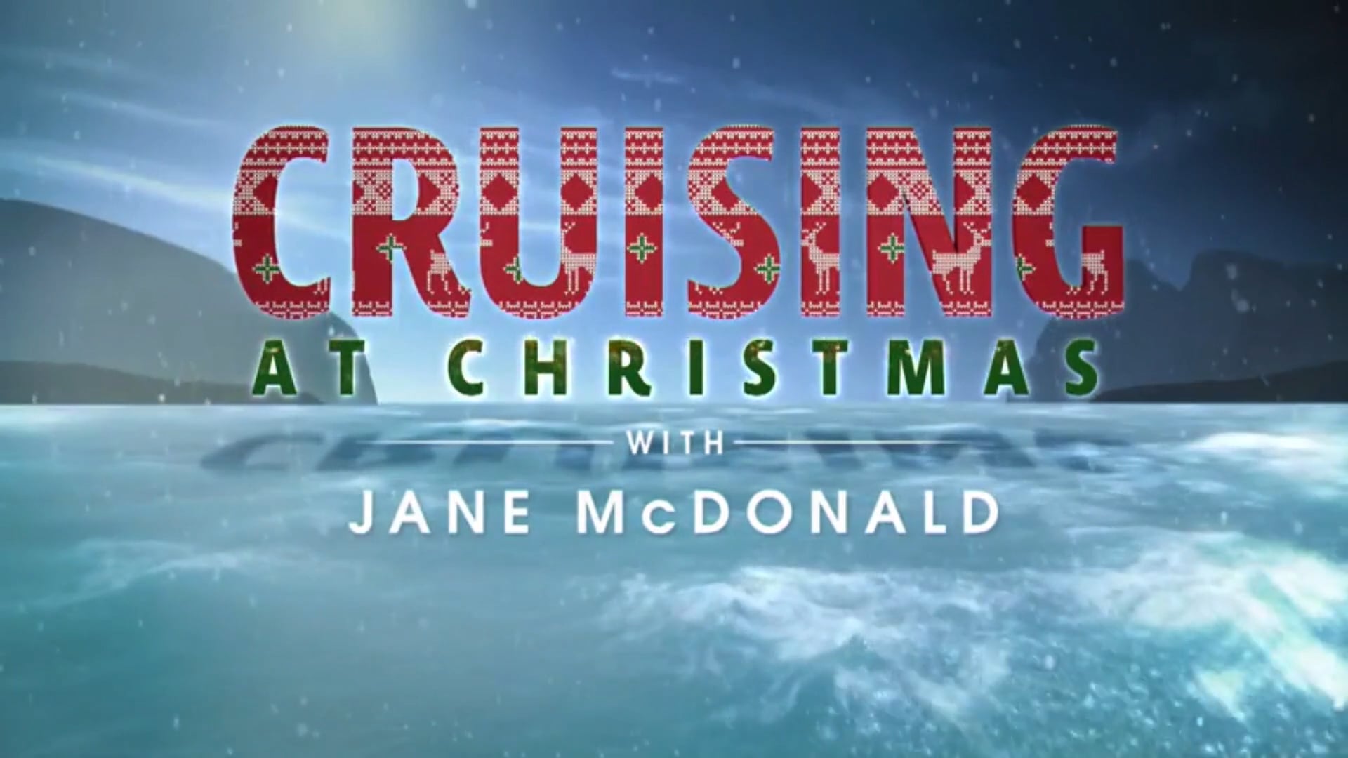 Cruising at Christmas with Jane McDonald
