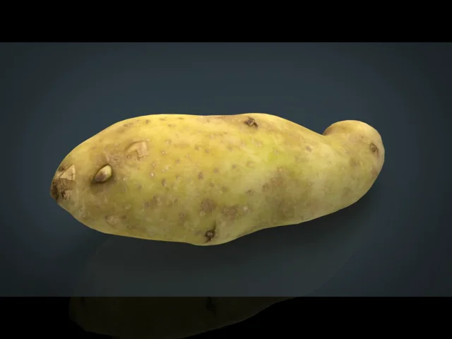 Red Potatoe - 3D Model by sanchiesp