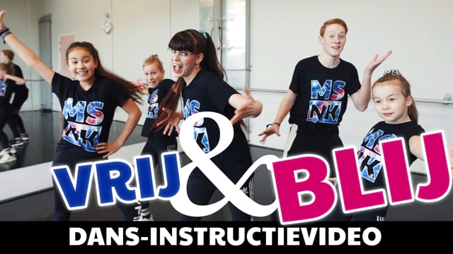 Vrij en blij (remix) (dans instructie)