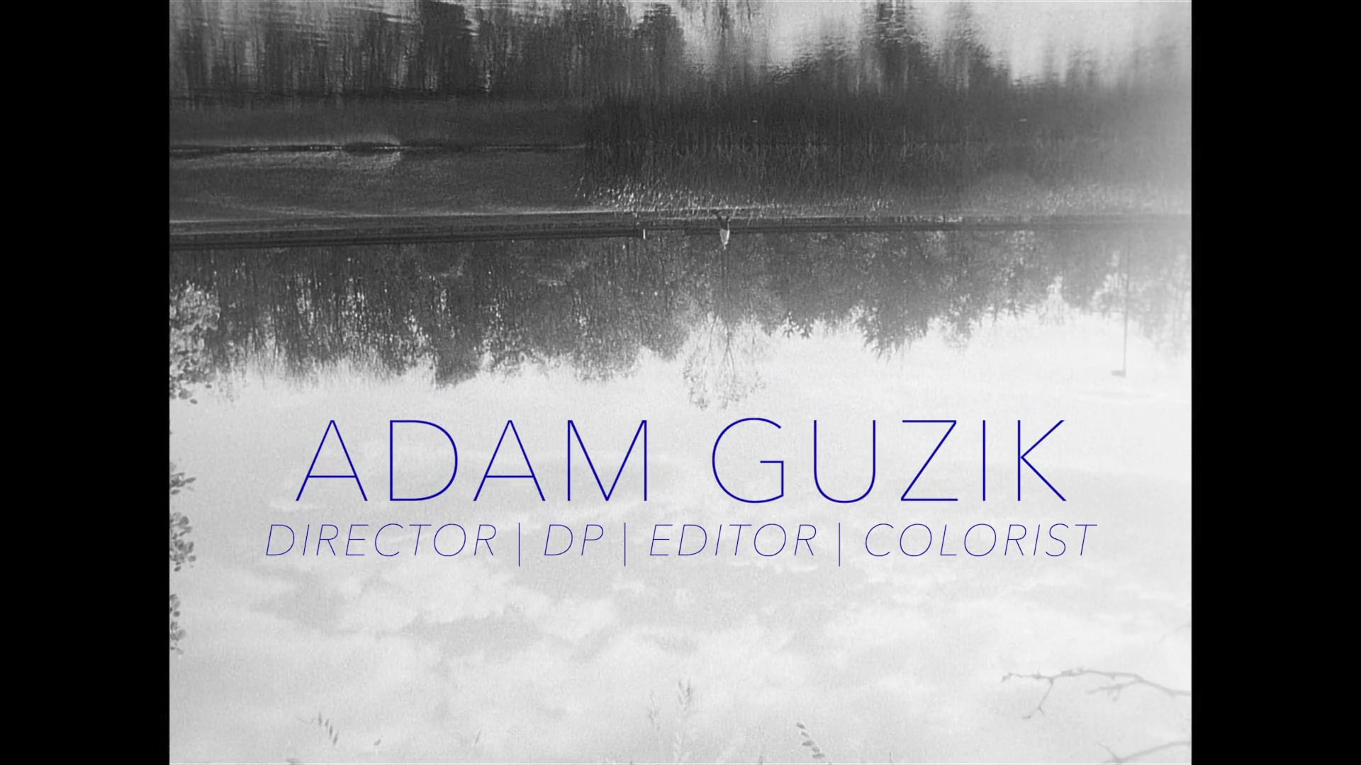 Adam Guzik | Showreel
