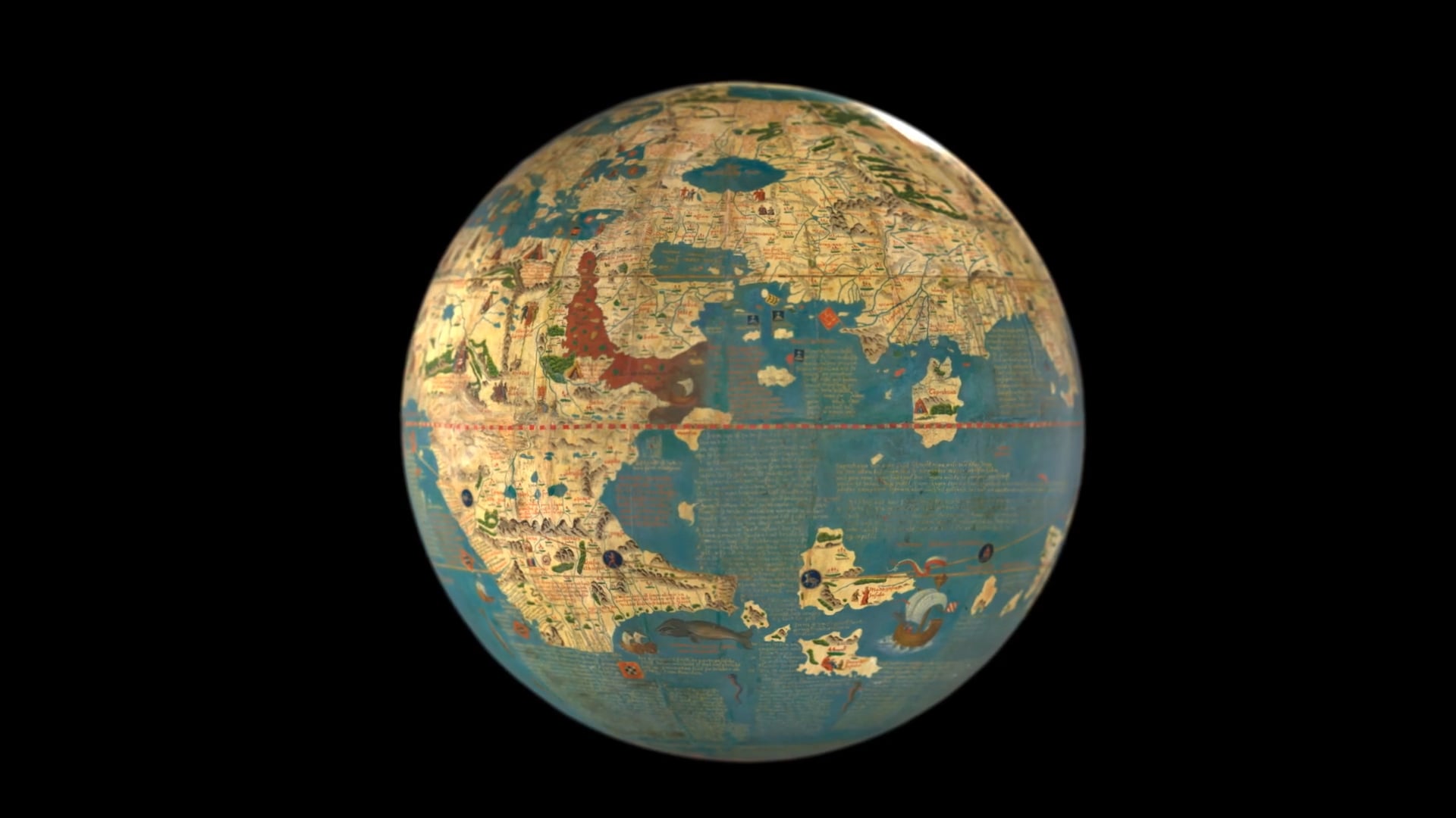 Globe De Martin Behaim - BnF On Vimeo