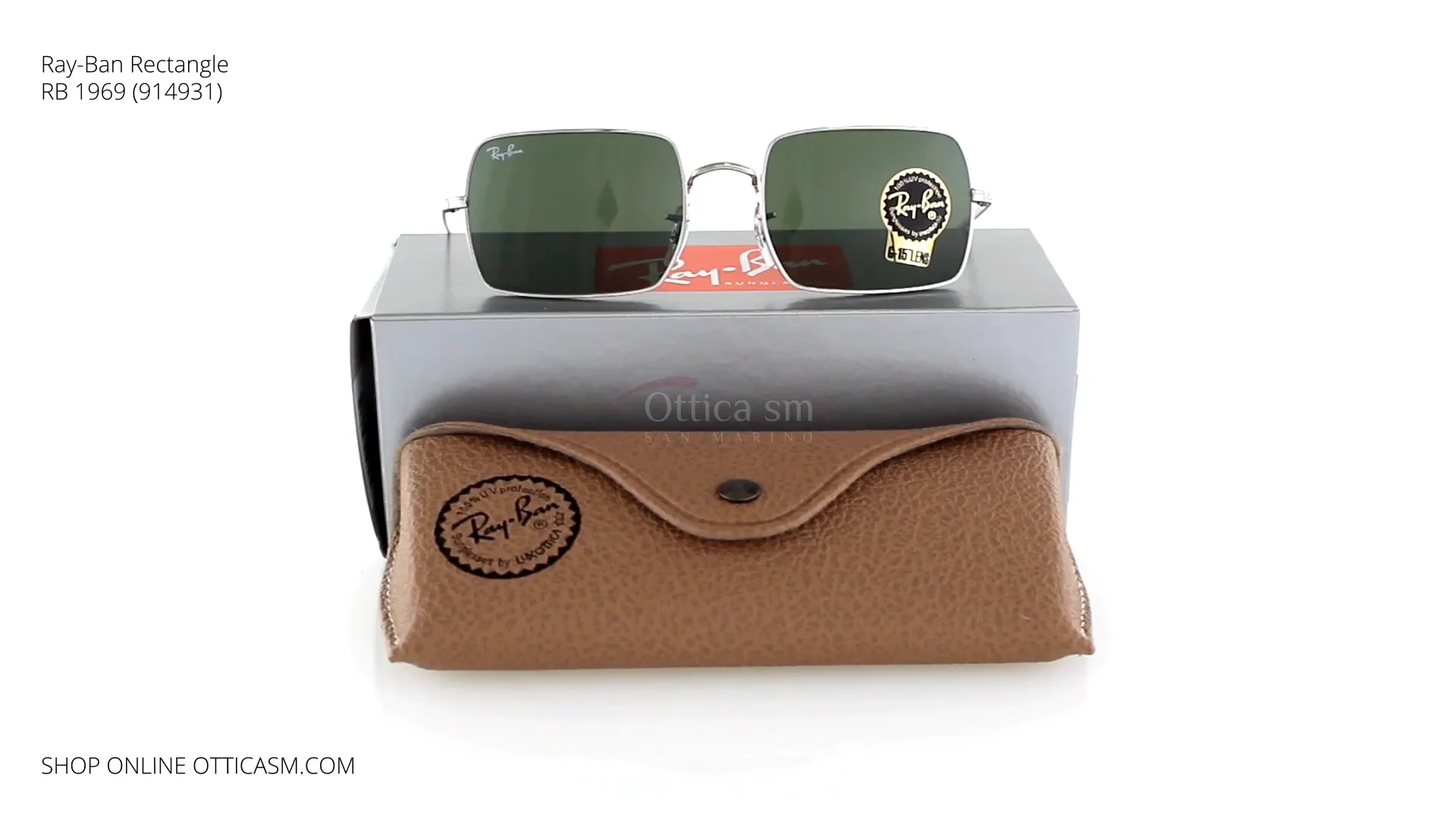 Ray Ban Rectangle RB 1969 914931