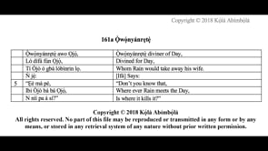 161a Ọ̀wọ́nyánrẹtẹ̀