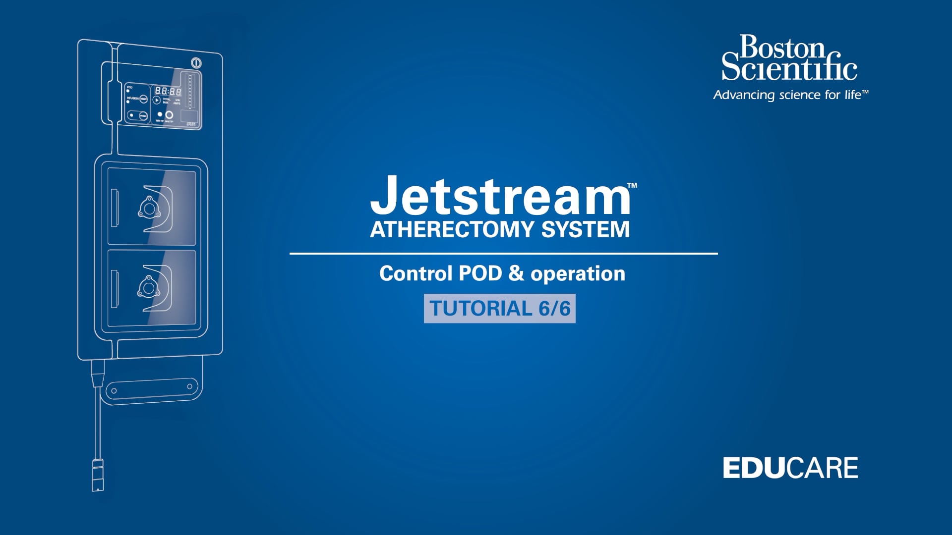 Jetstream - Tutorial #6 - Control POD & operation