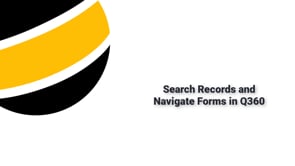 Search Records and Navigate Form