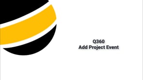 Create a Project Event