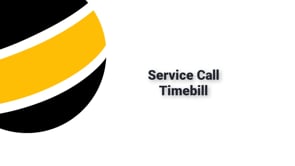Time Bill Against a Service Call