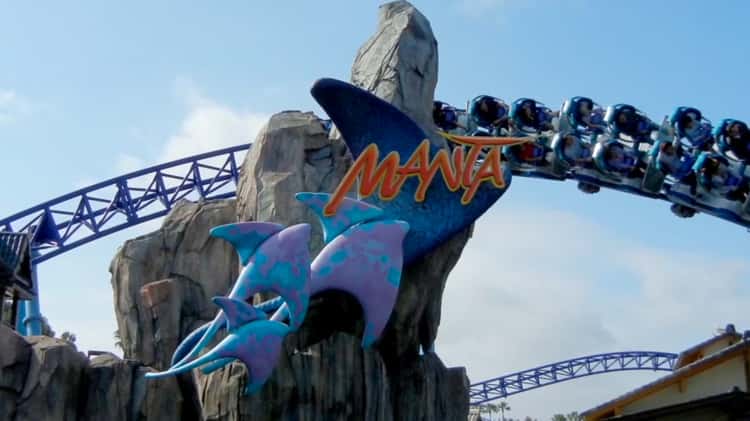 Manta Roller Coaster at SeaWorld San Diego