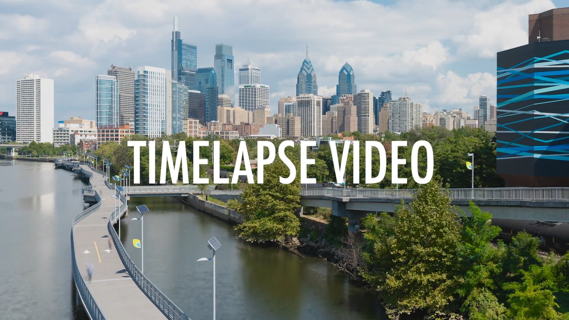 TIMELAPSE VIDEO STOCK MEDIA - PHILADELPHIA, PA
