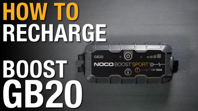 Noco GB20 charger. 12V. - VT BATTERIES