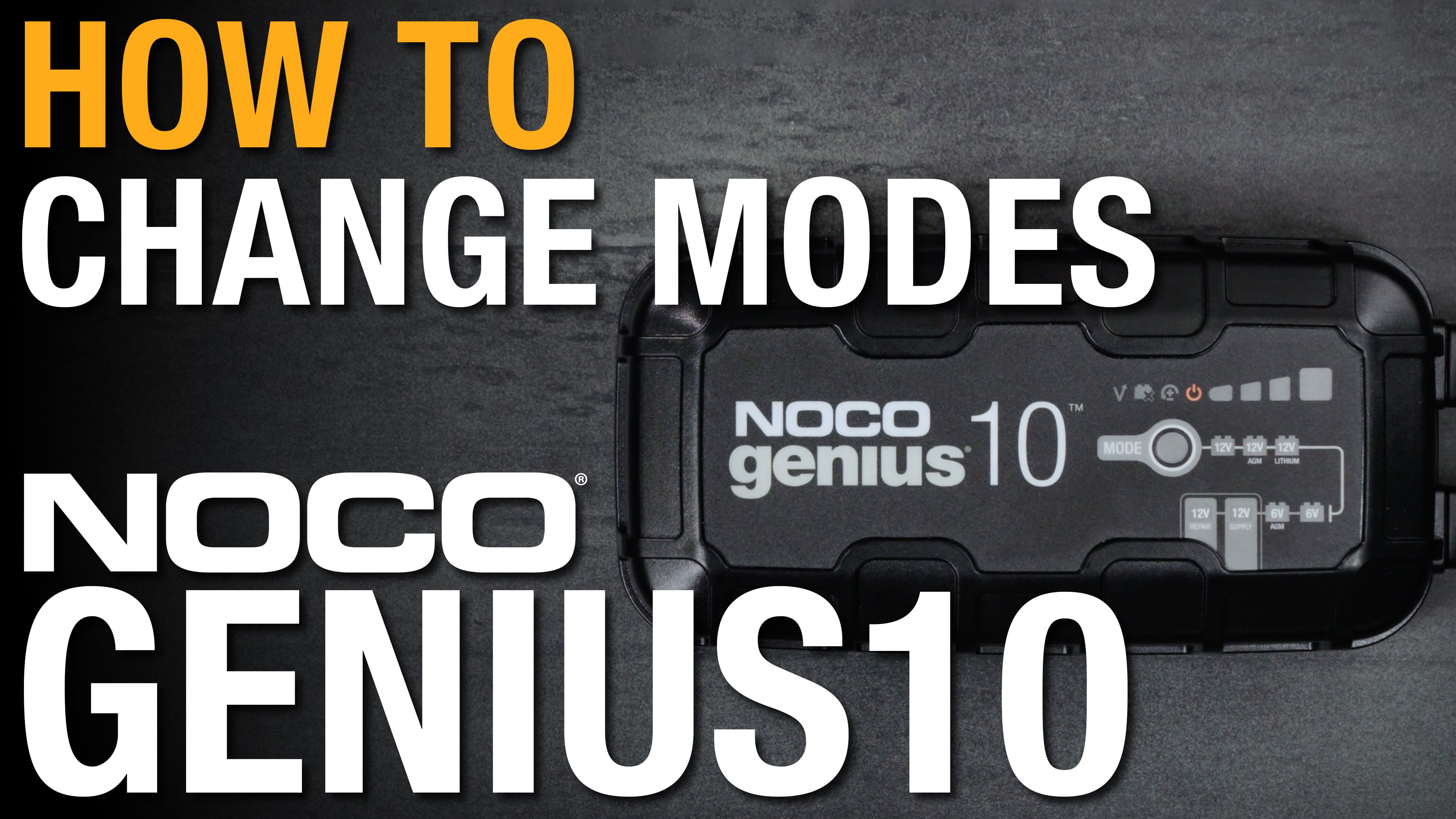How to change modes on your NOCO GENIUS10 | Videos & Movies on Vimeo