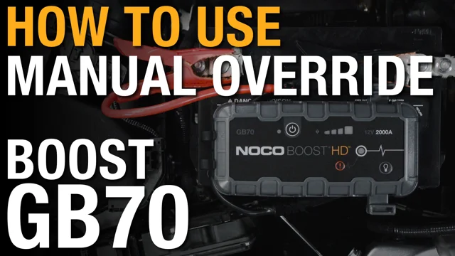 Using Manual Override on GB70