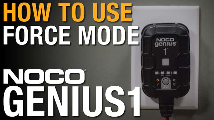 How to use force mode on your NOCO GENIUS1 on Vimeo