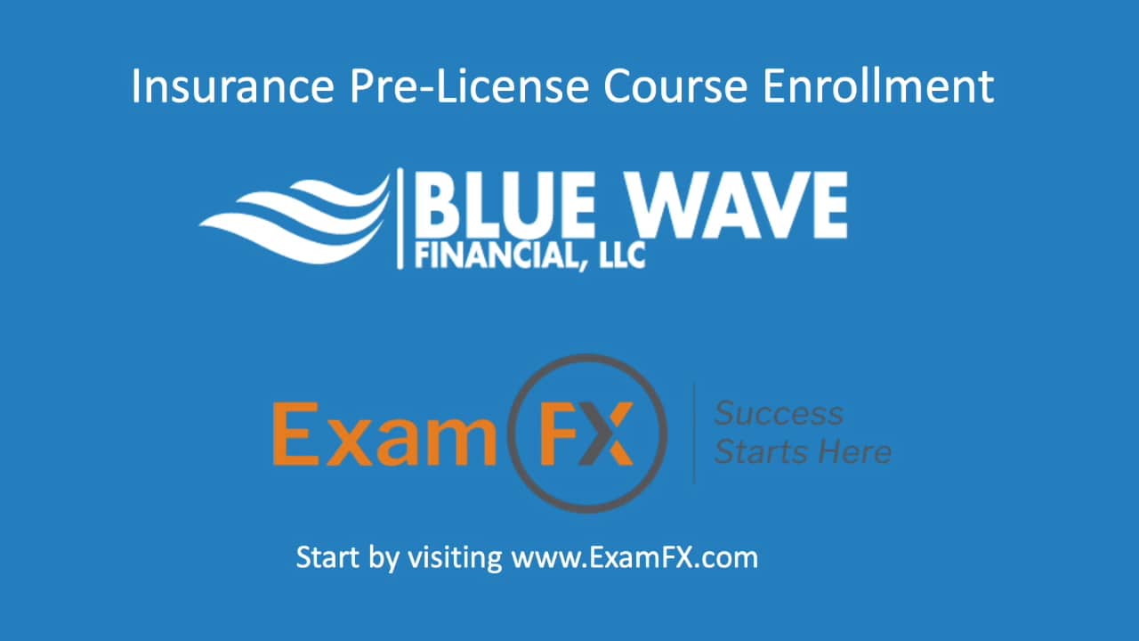 ExamFX PreLicensing Enrollment on Vimeo