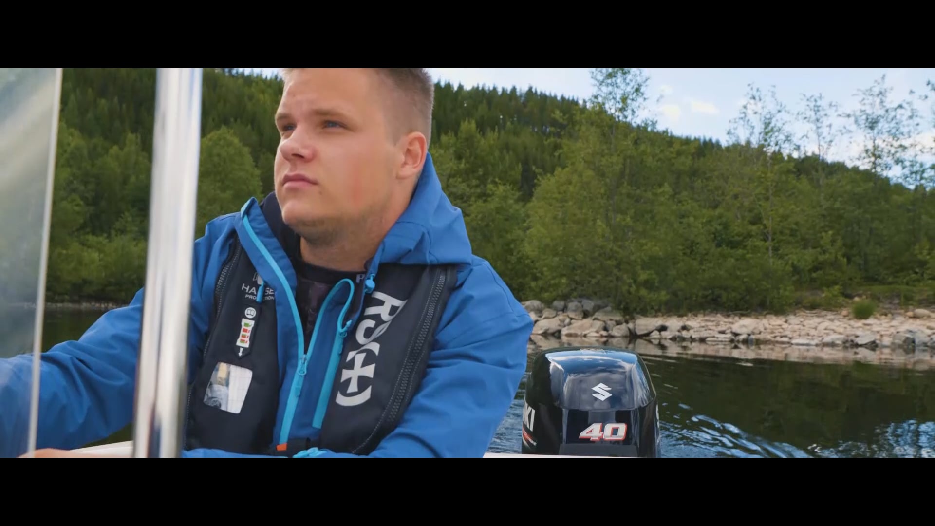 Fishing in Storsjøen