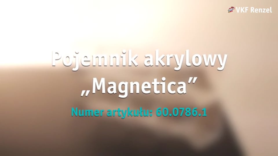 60-0786-1 Pojemnik akrylowy „Magnetica”