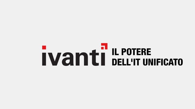 Ivanti - il potere dell'IT unificato (Italian)