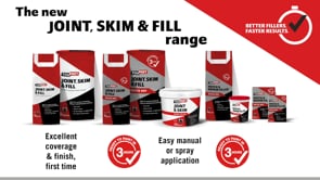 Toupret Joint, Skim & Fill Range