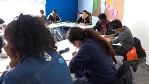 Visita als alumnes que participen al Pla de Transició al Treball