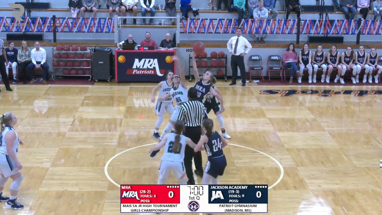 JV Girls Basketball vs MRA - 02-15-20