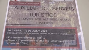 El març comencen les inscripcions per un curs d'Auxiliar de Serveis Turístics