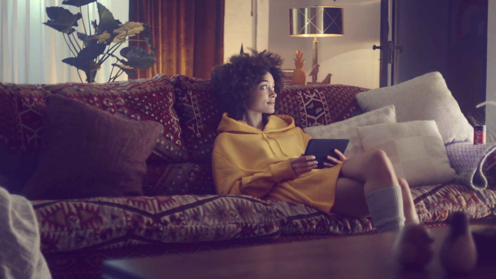 mini coke  “couch”