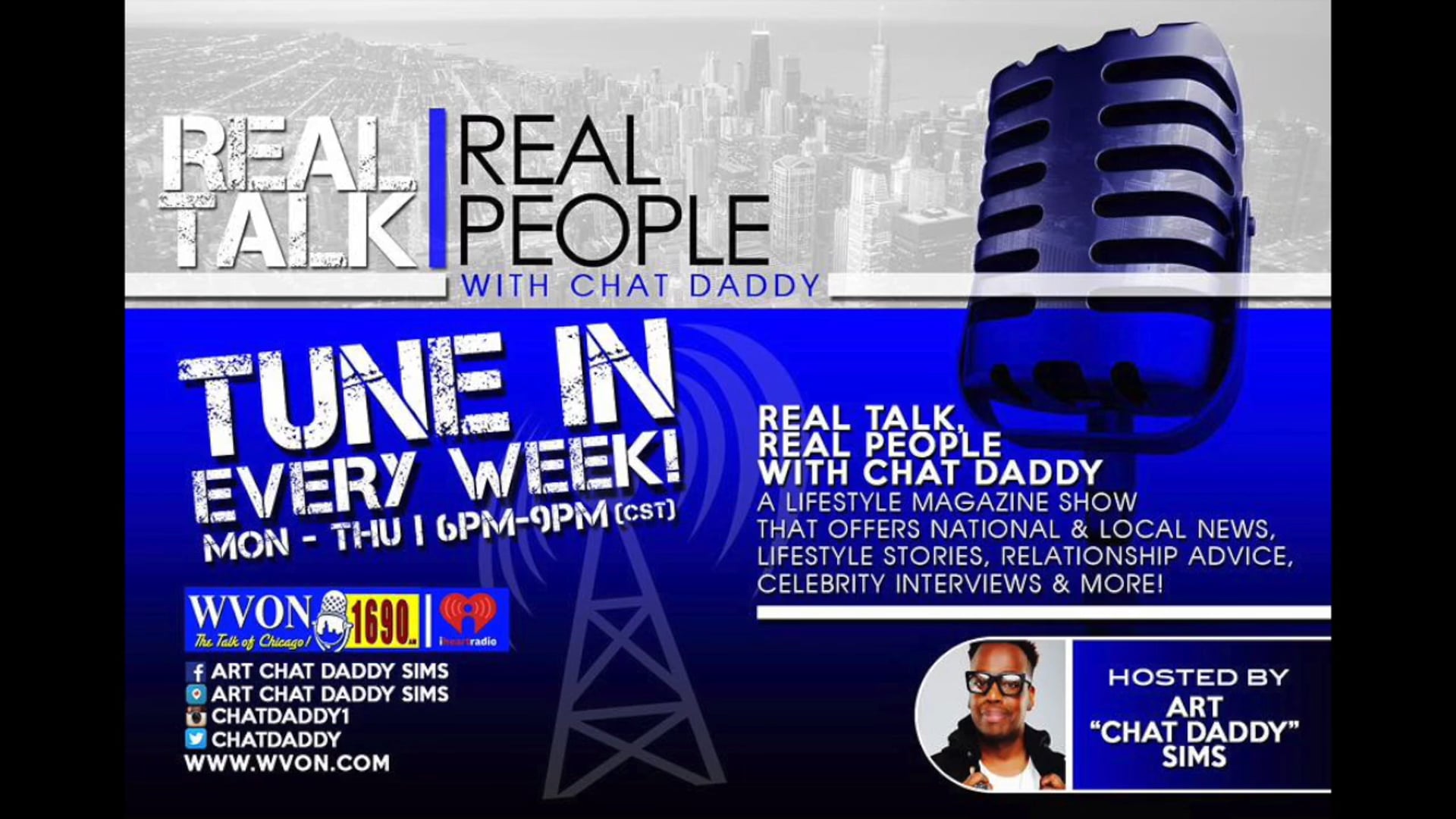 WVON TALK OF CHICAGO Interview