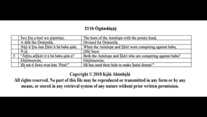 211b Ògúndáṣẹ̀ẹ́