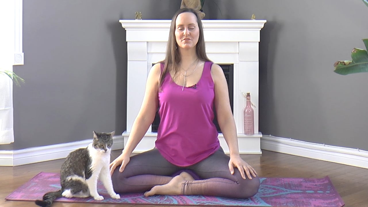 25- Cours de yoga : Souplesse de déesse avec Maryse Lehoux (24 minutes)