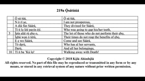 219a Ọ̀sátùúá
