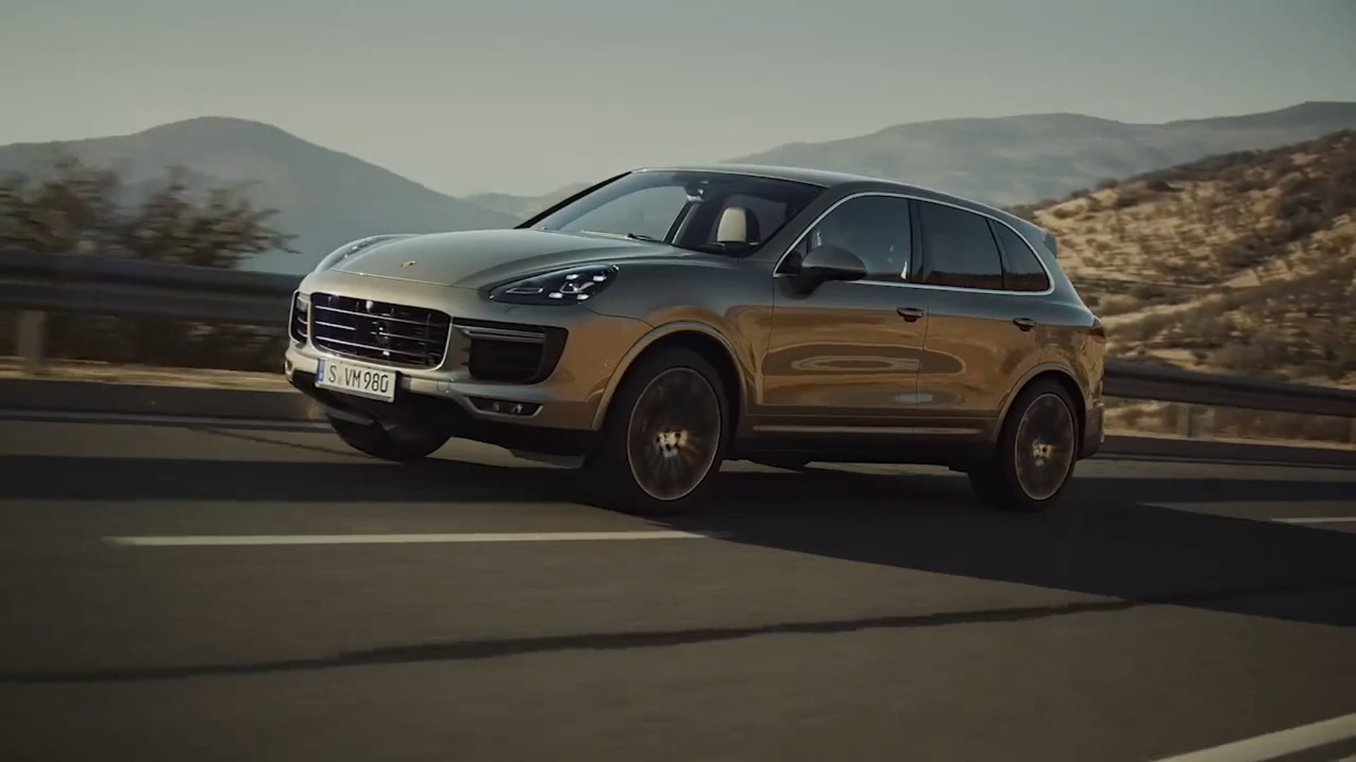 porsche cayenne  “coming home”
