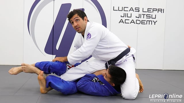 Back Take When in Deep Half Guard