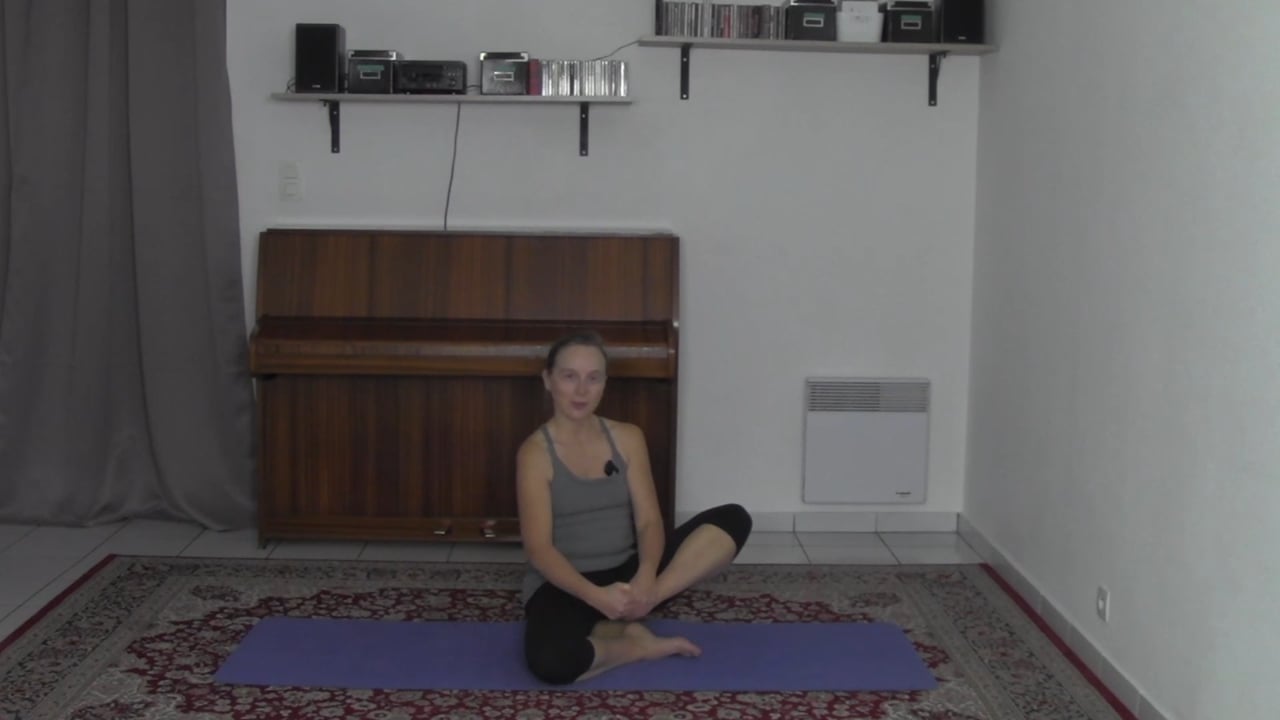 1. Cours de yoga : Où vous vous trouvez se trouve votre confiance avec Aurélie Langlais (50 minutes)